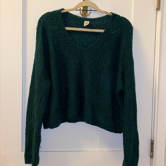 PacSun | Forest Green Sweater | L - Picture 1 of 2